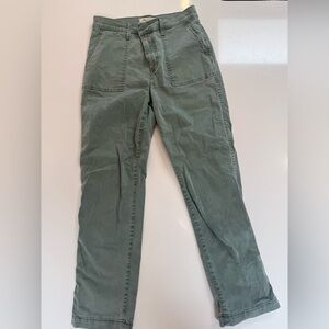 Madewell Women’s Sage Green Chinos